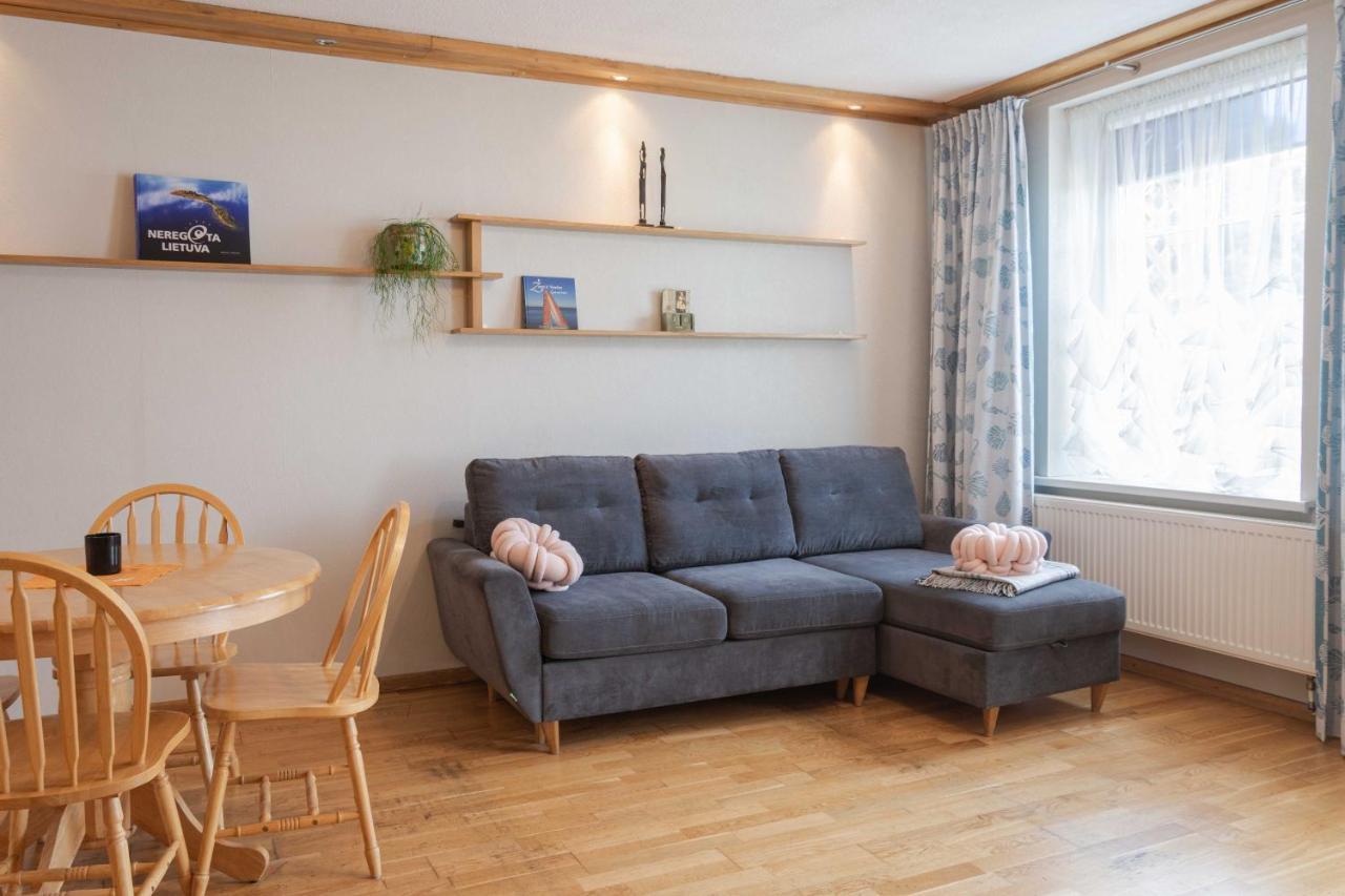 Cozy One Room Apartment With Yard Juodkrante Luaran gambar